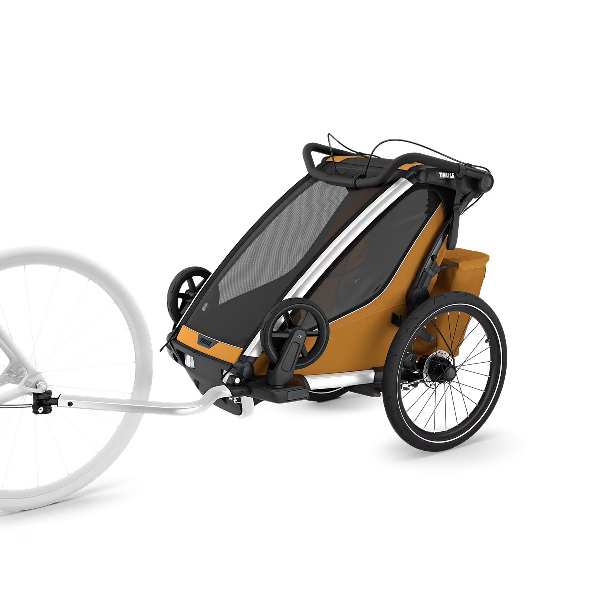 Thule-Chariot-Sport-2-enkel-natuurlijk-goud-fietskar-2