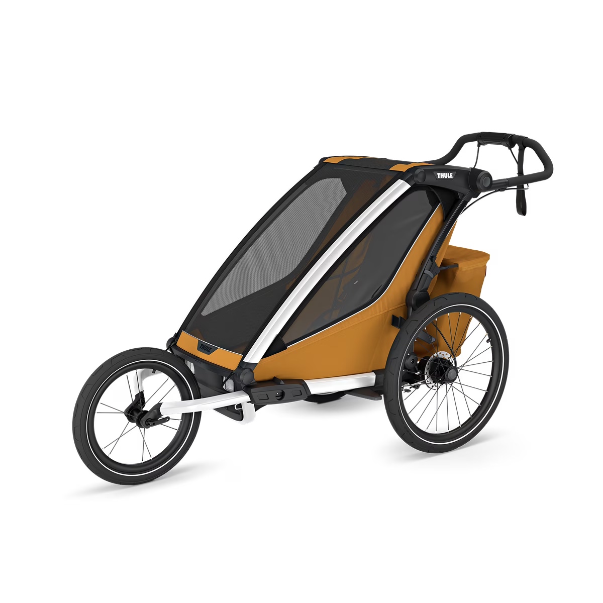 Thule-Chariot-Sport-2-enkel-natuurlijk-goud-fietskar-5