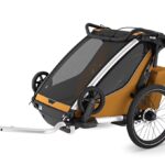 Thule-Chariot-Sport-2-dubbel-natuurlijk-goud-fietskar-1
